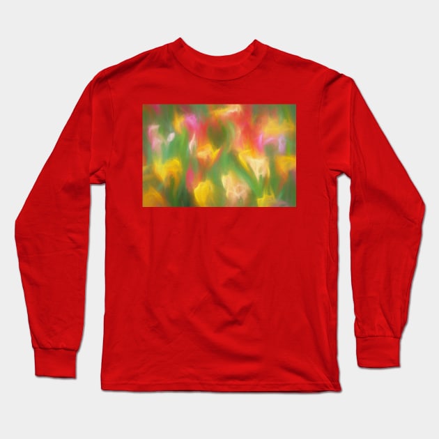 Colours of New England - Designer 016406 x39 Long Sleeve T-Shirt by CGJohnson
